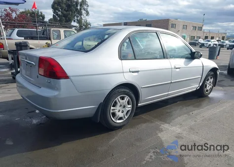 2002 Honda Civic Lx from USA, damaged, VIN 1HGES16582L048728